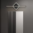 thumbnail image 3 of Parcelle Integrated LED Matte Black Vanity Light, 3 of 6
