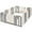 Grey, variant on Costway 16 Panels Baby Safety Playpen Kids Safety Activity Play Center w/ Drawing Board