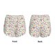 thumbnail image 3 of Balery Cute Flower Pantalones cortos deportivos para mujer con forro y dos bolsillos, elásticos, para entrenamiento, gimnasio, yoga-Large, 3 of 7