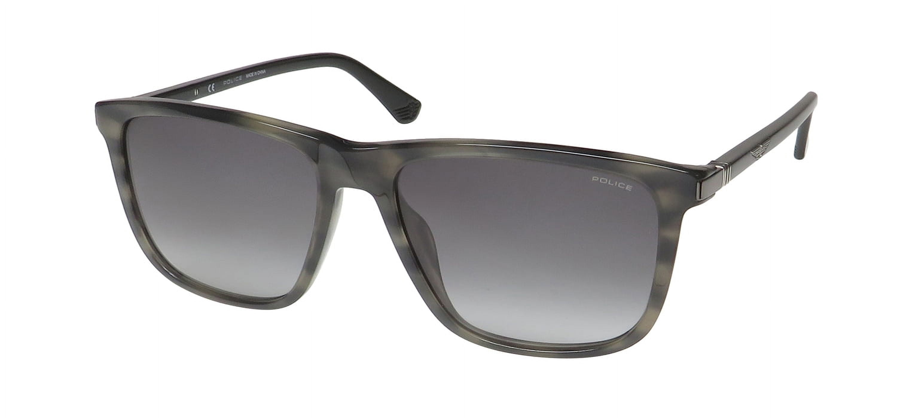 Police Gray Cellulose Acetate  Sunglasses Police Sunglasses ORIGINS 60 SPLL82 04G0 main image 3