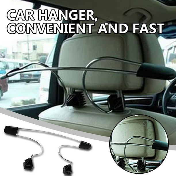 Oalirro Home Decor 2pc New Stainless Steel Hangers Car Hangers Car Hangers Auto Boutique Hangers