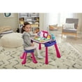 thumbnail image 4 of VTech Get Ready for School Learning Desk, Pink, Preschool Learning Toy, Exclusive, 4 of 14