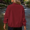 thumbnail image 6 of QQZ Women's Softshell Jacket Lined Insulated Hooded Water & Wind Resistant Coat for Outdoor Outdoor Jacket Hiking Waterproof S-3XL Women’s Jackets Fall Long Sleeve, 6 of 9