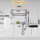 thumbnail image 5 of Heavy Duty Manual Meat Tenderizer Cuber Tool Steak Flatten Cuber Rolling Meat Poultry Tenderizer Machine Clamp on Meat Tenderizer Kitchen Tool, 5 of 5