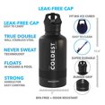 thumbnail image 2 of Botella de Agua Deportiva The Coldest Water 64 oz Tapa de Paja, 2 of 2