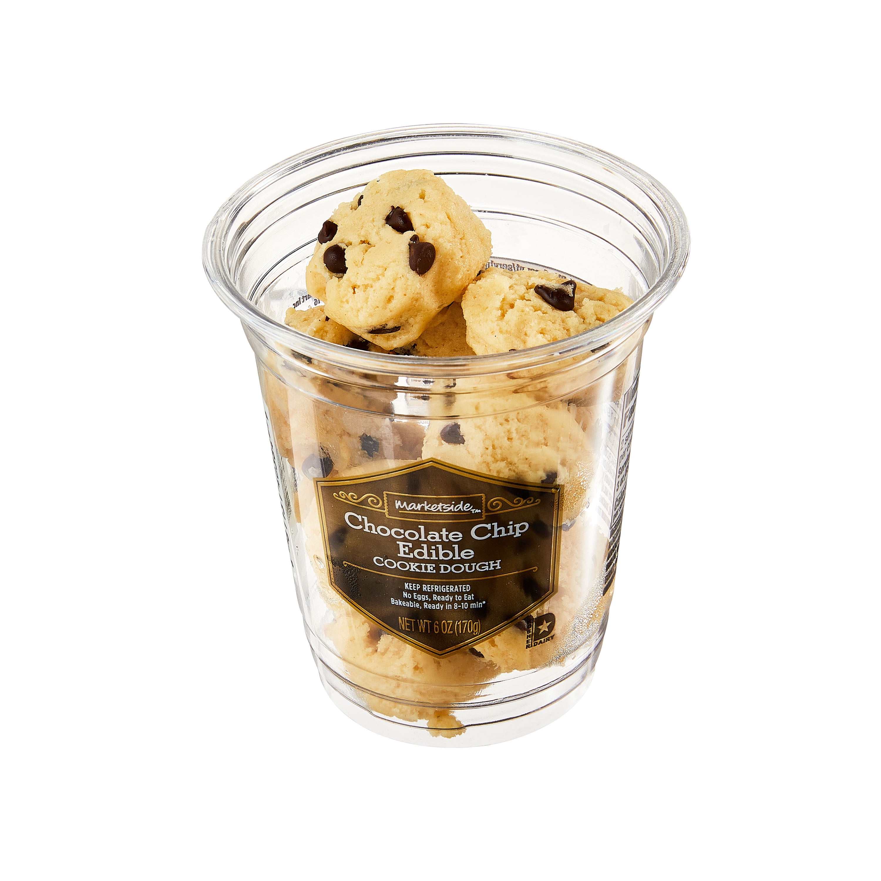 Marketside Chocolate Chip Edible Cookie Dough, 5.4 oz