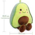 thumbnail image 1 of 16.5 Inch Snuggly Stuffed Avocado Fruit Soft Plush Toy Hugging Pillow Gifts, 1 of 5