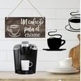 thumbnail image 4 of Un Cafecito Para El Chisme Sign,Spanish Coffee Sign,Spanish Kitchen Signs,Spanish Home Decor,Kitchen Sign,Coffee Farmhouse Signs Home Decor,Gift for Coffee Lovers 10x5 Inches, 4 of 6