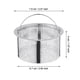 thumbnail image 2 of Cesta de malla para el desagüe del fregadero de la cocina Colador de acero inoxidable Cesta grande atrapa comida Flujo rápido y eficaz Cesta de malla completa, 2 of 2
