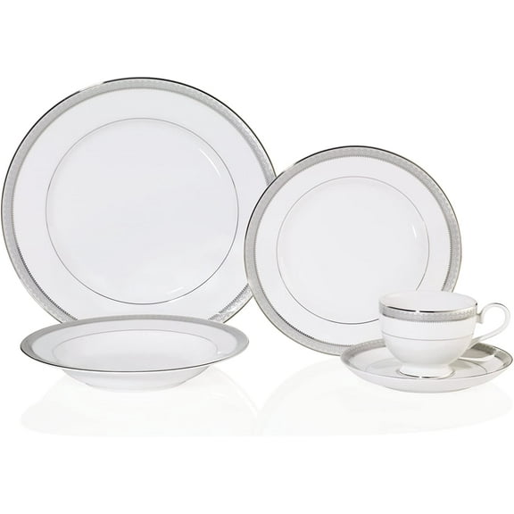 Mikasa Platinum Crown 5-Piece Place Setting