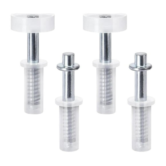 Siruishop Bifold Door Hardware Kit Door Hardware for Folding Door for Homes Commercial 4Pcs