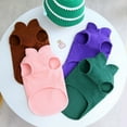 thumbnail image 5 of Yidarton 2022 Dog Clothes Traction Cotton Velvet Clothing Autumn And Winter Warm Cat Clothes Small Dog Pet Clothing green, 5 of 7
