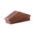thumbnail image 1 of Tnarru Support en Noyer Fait Main Support à Expresso en Bois Réutilisable pour Comptoir 51/53/58mm pour Maison Café 2 Compartiments, 1 of 8