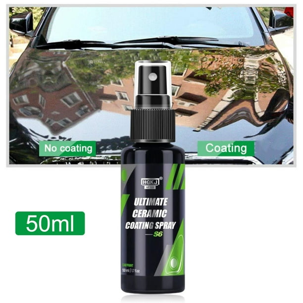 2xLiquid Cars Revêtement Céramique Spray Protection Imperméable