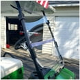thumbnail image 2 of KUAFU Clear Windshield Compatible with 2000.5 - UP Golf Cart Club Car DS Fold Down, 2 of 4