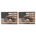 thumbnail image 1 of Creative Motion Sign with Motor Cycle, Route 66, on top of US Flag.  Wall Accent, Product size:  12 x 15.75x0.7, 2 pcs pack, Best Buy!!!!!, 1 of 4