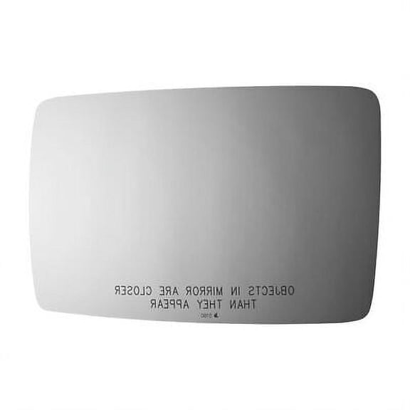 Convex Passenger Side Replacement Mirror Glass for 06-10 Hummer H3 W/O Baking Plate