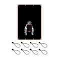 thumbnail image 1 of koolsoo Batting Cage Backstop Baseball Backstop Padding Batting Cage Catcher for 183cmx122cm, 1 of 7
