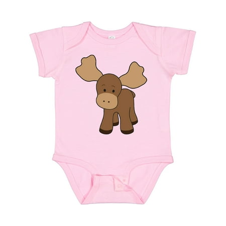 

Inktastic Cute Moose Gift Baby Boy or Baby Girl Bodysuit