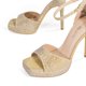 thumbnail image 5 of Sandalia DREAM PAIRS con Tacón Alto, Plataforma y Tira al Tobillo con Pedrería, 5 of 7