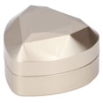 thumbnail image 5 of Caja de anillos LED, lujoso y elegante tratamiento esmerilado, terciopelo suave, buena textura, caja de regalo de joyería para compromiso y boda, 5 of 5