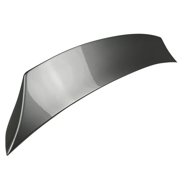 Ikon Motorsports Compatible with 2003-2009 Nissan 350Z V Style Painted Gray Metallic (Color Code #K51) ABS Trunk Spoiler