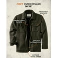 thumbnail image 4 of Legendary Whitetails Men's Tough as Buck Outdoorsman Berber Lined Long Sleeve Wool Coat, 4 of 4
