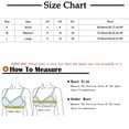 thumbnail image 2 of Plus Size Bras for Women Full Coverage Padded Bra Feature V-Neck Push-up Bra Style W-1406 Hook and Eye Closure Workout Bras Gray S, 2 of 5