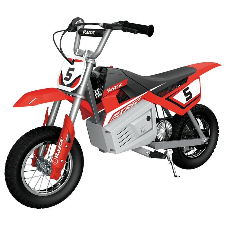 Razor MX350 Dirt Rocket Electric Motocross Motorcycle Dirt Bike Red 2 Pack Walmart