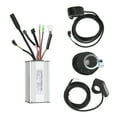 thumbnail image 1 of Controlador sin escobillas para bicicleta eléctrica de 36 V, 48 V, 22 A, pantalla LCD4, kit de acelerador de pulgar de 130 aumentos para motor de 500 W., 1 of 14