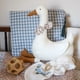 thumbnail image 3 of Simulación Ganso Felpa Animal Muñeca Niños Cómoda Habitación Decoración Muñeca Niño Niña Regalo de Cumpleaños, 3 of 4