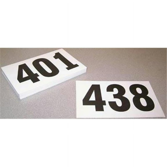 Gill Athletics - Competitors Numbers - Set of 100