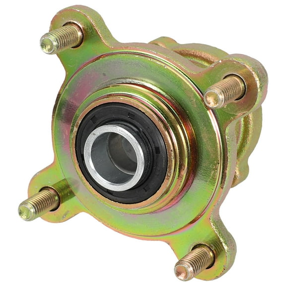 COSMOBETTY 1Set Go-Kart Wheels Golden for ATV and Beach 8.00X8.00X7.00CM