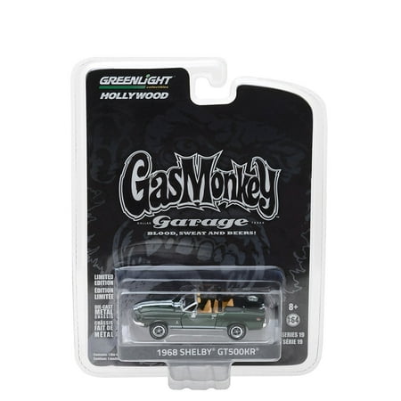 - GREENLIGHT 1:64 HOLLYWOOD SERIES 19 - GAS MONKEY GARAGE - 1968 SHELBY GT500KR CONVERTIBLE 44790-D