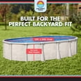 thumbnail image 2 of Lake Effect Pools Forever 12' x 24' Oval x 54" Resin Protected Steel Wall Above Ground Swimming Pool, 2 of 8