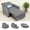 Gray, variant on Senfot Sleeper Chair Pull-Out Bed, 4-in-1 Convertible Sofa Chair with Vibration Massage Lumbar Pillow, USB Port, Cup Holders, Side Pocket for Small Spaces