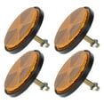 thumbnail image 2 of 4Pcs Bike Reflector Bike Lamp Reflector Plastic Reflector Warning Reflector Bike Supplies, 2 of 7