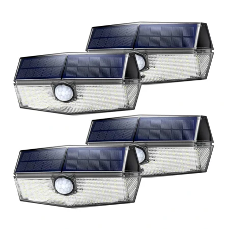

120 LED Solar Motion Sensor Lights IP67 Waterproof Portable Solar Powered Security Light With 3 Optional Modes