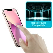 Tech Armor HD Clear Plastic Film Screen Protector NOT Glass for Apple New iPhone 13 mini 5.4 - Case-Friendly, Scratch Resistant, Haptic Touch Accurate [4-Pack]