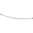 thumbnail image 2 of Gatco Modern Minimalist Adjustable Curved Shower Rod Set, Chrome, 2 of 6