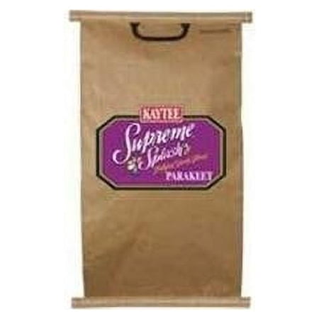 Kaytee Supreme Splash Parakeet Bird Food 25 lbs