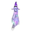 thumbnail image 1 of Mangas de viento fantasma de Halloween con luces LED de cadena que se iluminan para colgar decoraciones de Halloween, decoración de fiesta y patio., 1 of 8