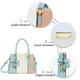 thumbnail image 3 of Bolso de mano KKXIU con 3 compartimentos con cierre y asa superior para mujer, 3 of 7