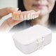 thumbnail image 1 of Estuche De Almacenamiento Para Dentaduras Postizas, Caja Segura Para Retenedores De Dentaduras Postizas Para Uso En Viajes, 1 of 8