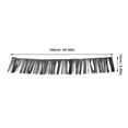 thumbnail image 4 of 12 extensiones de cabello liso resistentes al calor, hechas a mano, para muñecas, 100 x 15 cm, 4 of 6