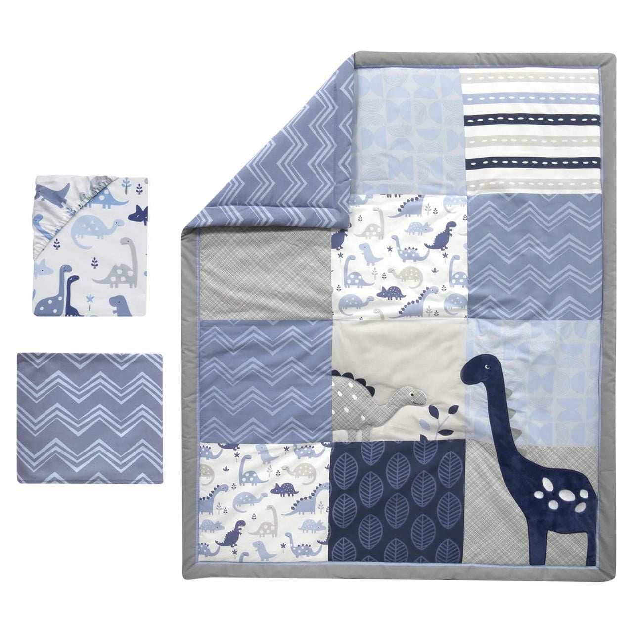 Bedtime Originals ROAR Dinosaur 3-Piece Crib Bedding Set
