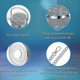 thumbnail image 4 of 26-27 Sparkling Diamond Water Bottle, Insulated Rhinestone Stainless Steel, Diamond Thermal Bottle with Chain, 4 of 5