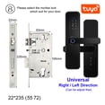 thumbnail image 2 of Biometric Fingerprint Security Intelligent Tuya Smart Password Electronic Door Lock To Open The Door Remotely ,Smart and Convenient, 2 of 7