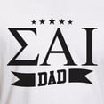 thumbnail image 3 of CafePress - Sigma Alpha Iota Dad Greek Letters T Shirt - Fitted T-Shirt, Vintage Fit Soft Cotton Tee, 3 of 4