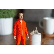 Breaking Bad Walter White In Orange Hazmat Suit Figure | Measures 6 Inches Tall